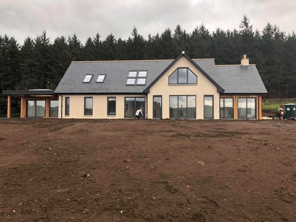 Newly constructed house